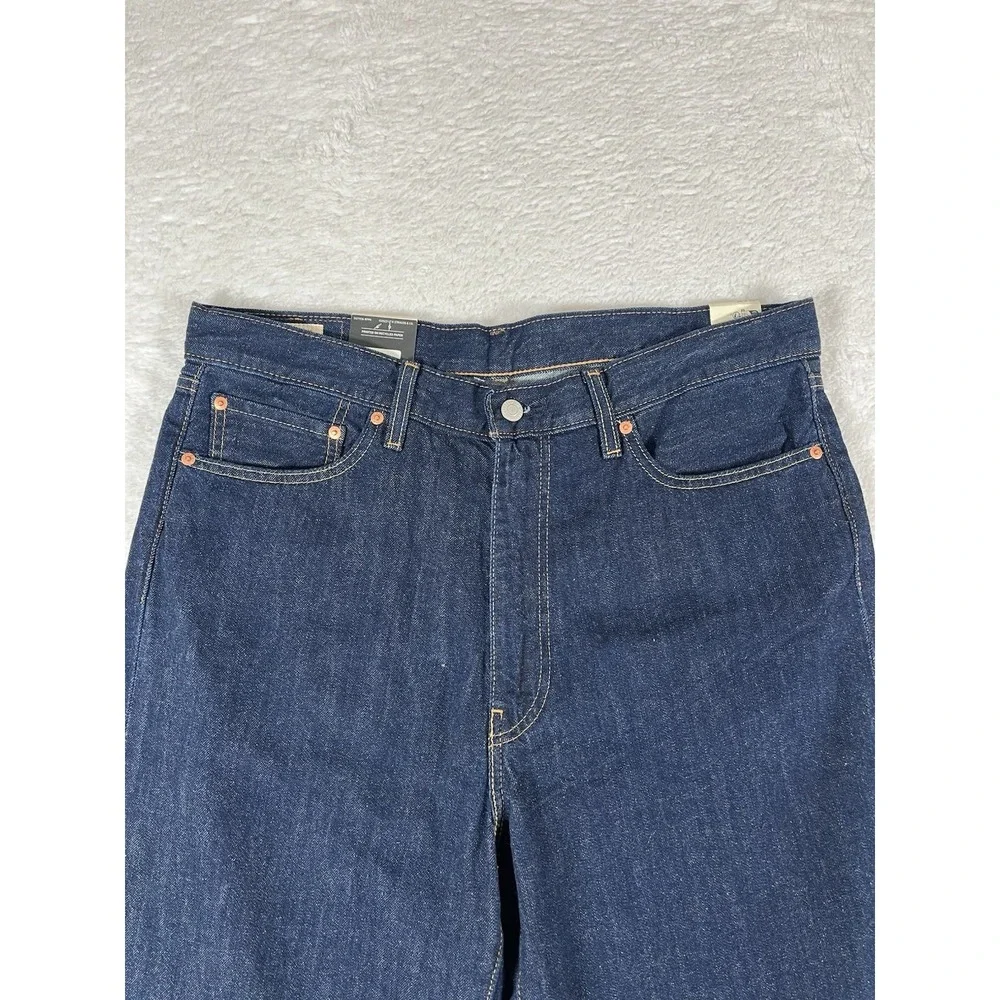 Levis 568 Premium Irregular Loose Straight Dark Wash Jeans Men's 36x30 (38x29)‎